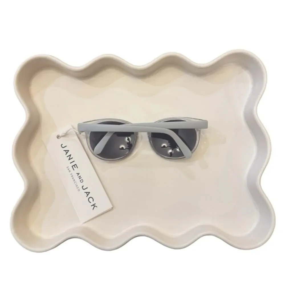 Janie And Jack Classic Clear Frame Tinted Sunglasses 0-2Y